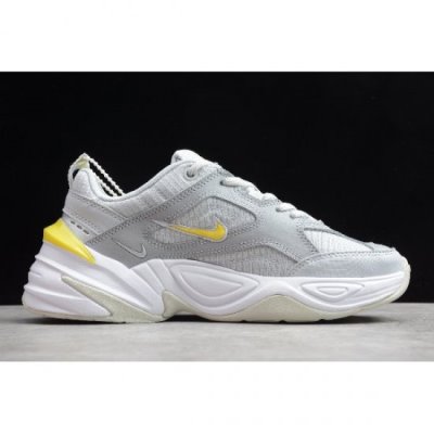 Nike Bayan M2k Tekno Pure Platini / Sarı Spor Ayakkabı Türkiye - WH3T8I27